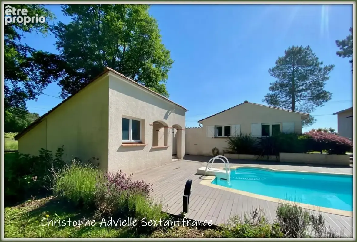 Maison contemporaine , studio d'invités, garage, piscine , pool house sur 5090 M2 de parc - photo 14