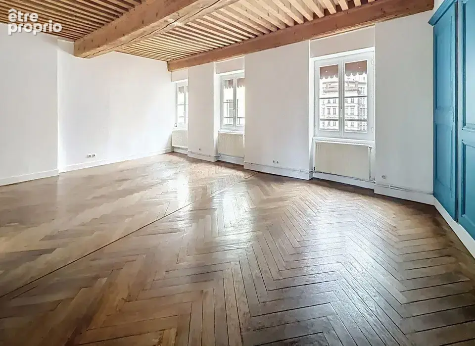 Appartement Duplex  T4 - 137m2 au sol - 113m2 carrez - LYON 2 - Poutres apparentes - rue calme - photo 3