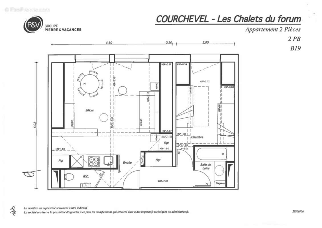 Appartement à LA PERRIERE