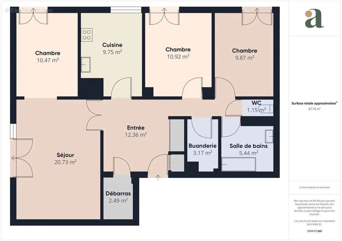 Appartement à NANTES