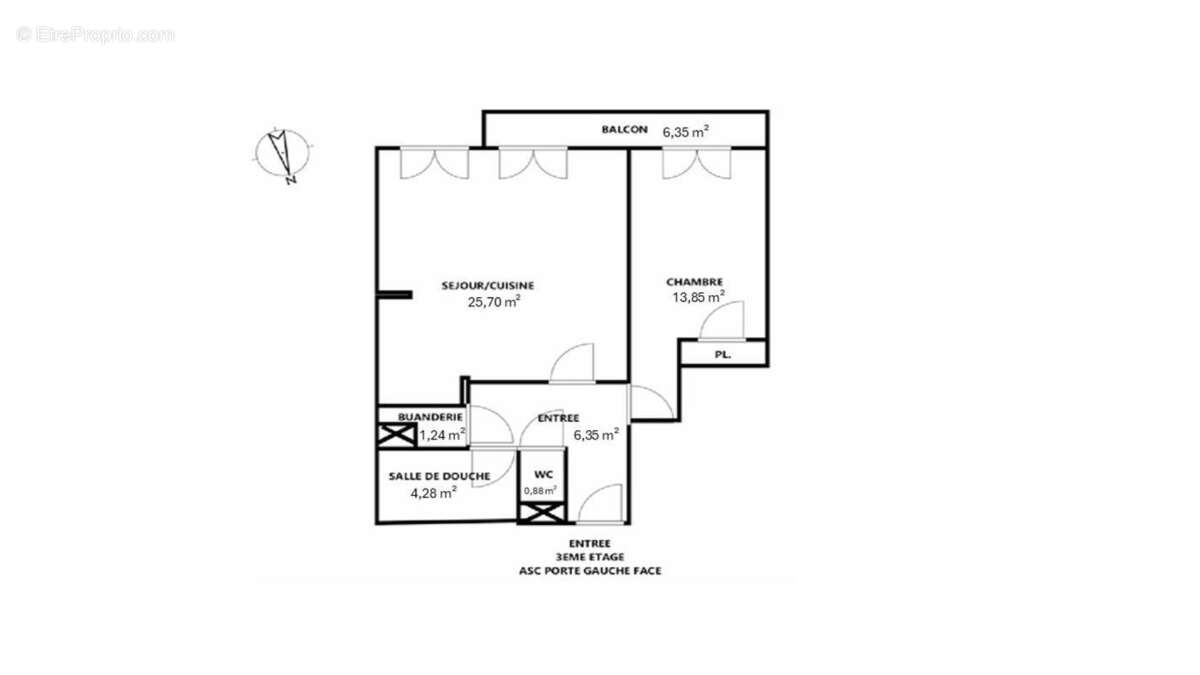 Appartement à LA GARENNE-COLOMBES