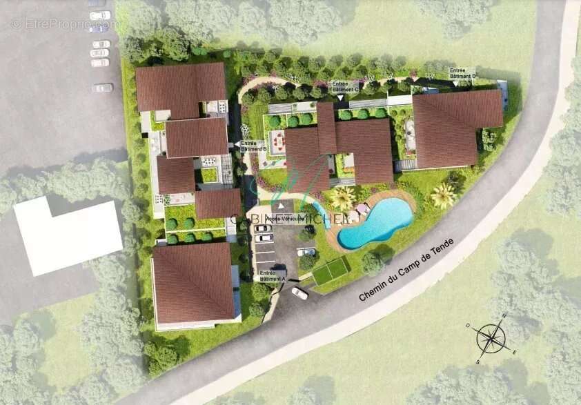 Appartement à CHATEAUNEUF-GRASSE