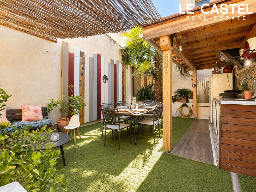 patio - Maison à MARSEILLE-12E