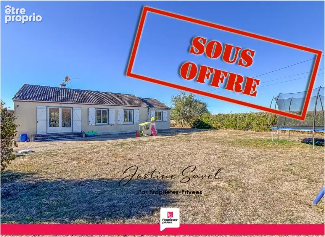 Méreau - Maison 5 pièces 102 m2 - Terrain 2266m2 - photo 1