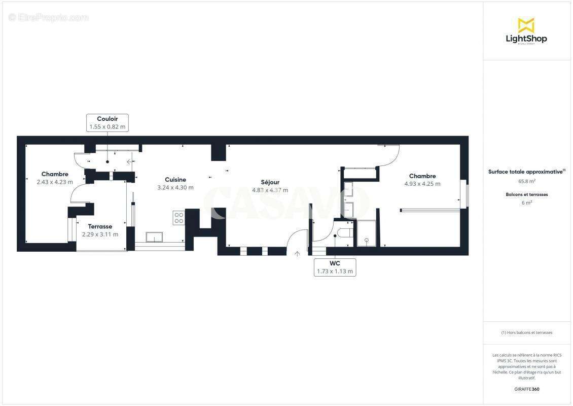 Appartement à BORDEAUX