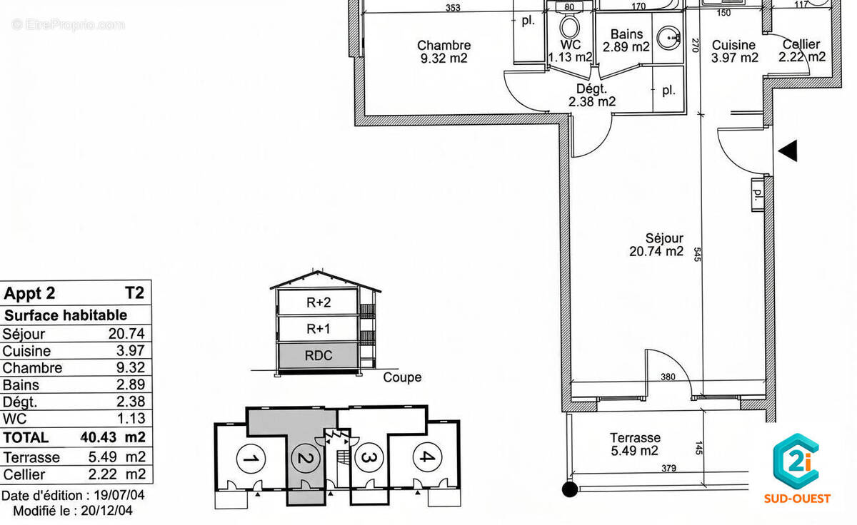 Appartement à DAX