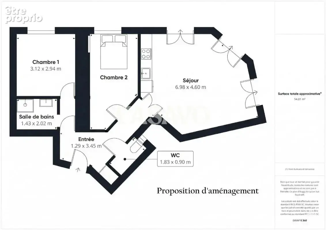 Vente Appartement 2 pièces de 56m² - 75018 Paris - photo 3