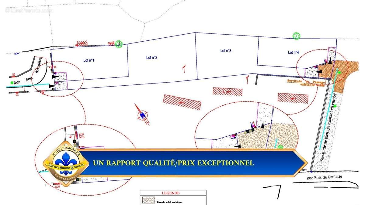 Terrain à SAINT-PAUL