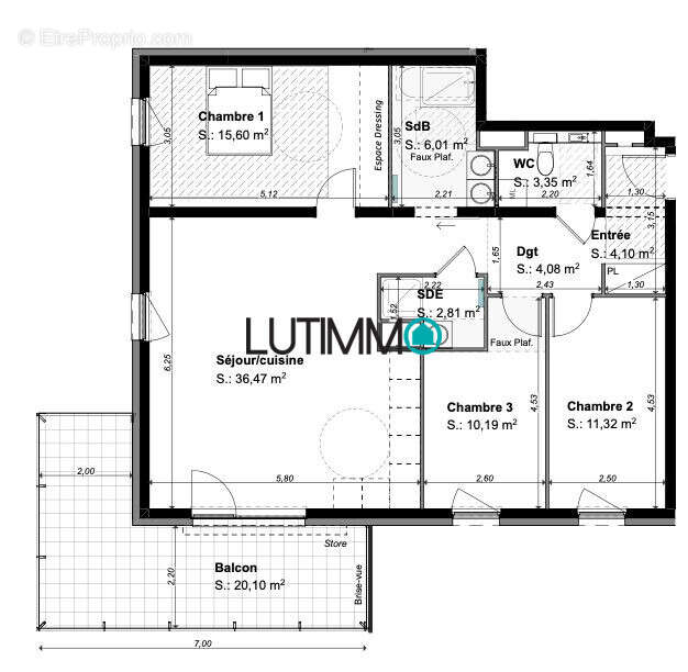Appartement à BEBLENHEIM