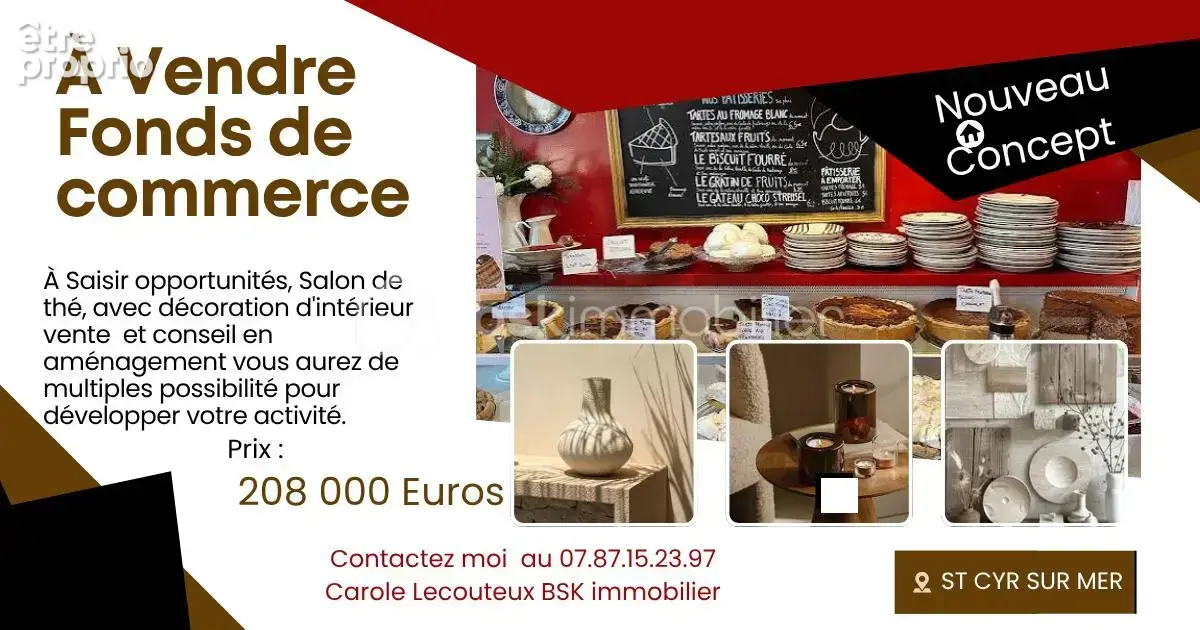 Commerce à SAINT-CYR-SUR-MER