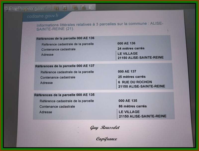 Maison à ALISE-SAINTE-REINE