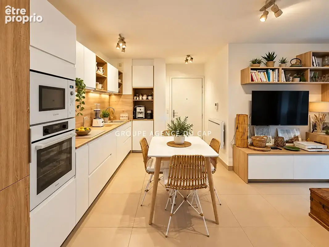 Appartement 2 pièces 44 m2 en rez de jardin proche mer et commerces SAINT AYGULF - photo 6