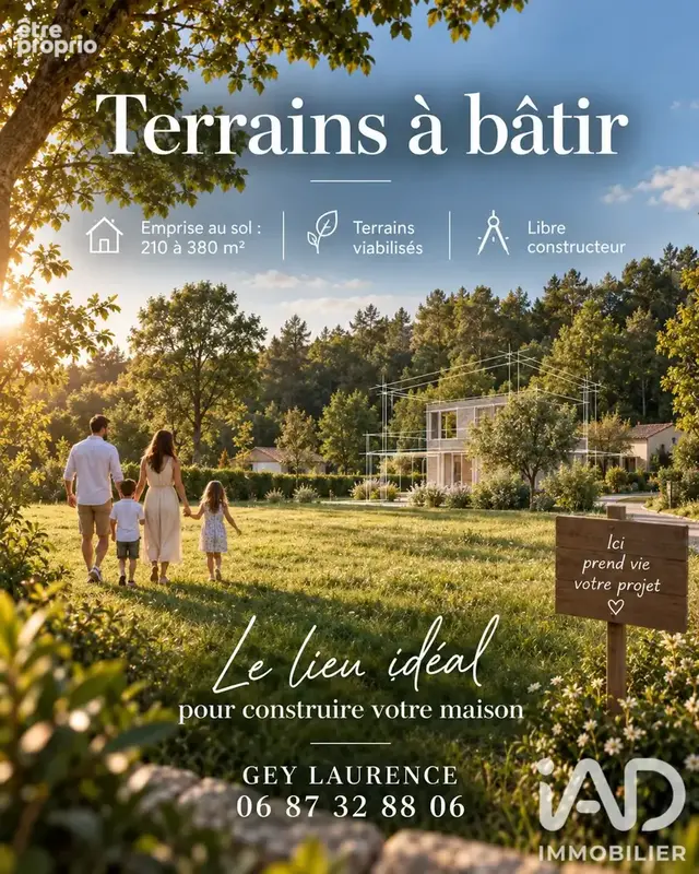 Photo 1 - Terrain à MARTILLAC