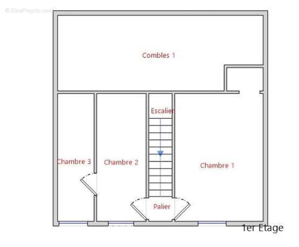Maison de ville 92 m² t4  rabastens de bigorre (65) sans jardin - photo 13