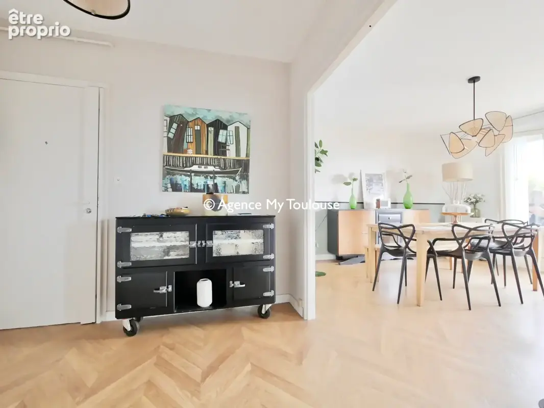 Toulouse, Déodat de Séverac, T4 de 95m2 familial traversant avec terrasse de 30m2 et garage - photo 13