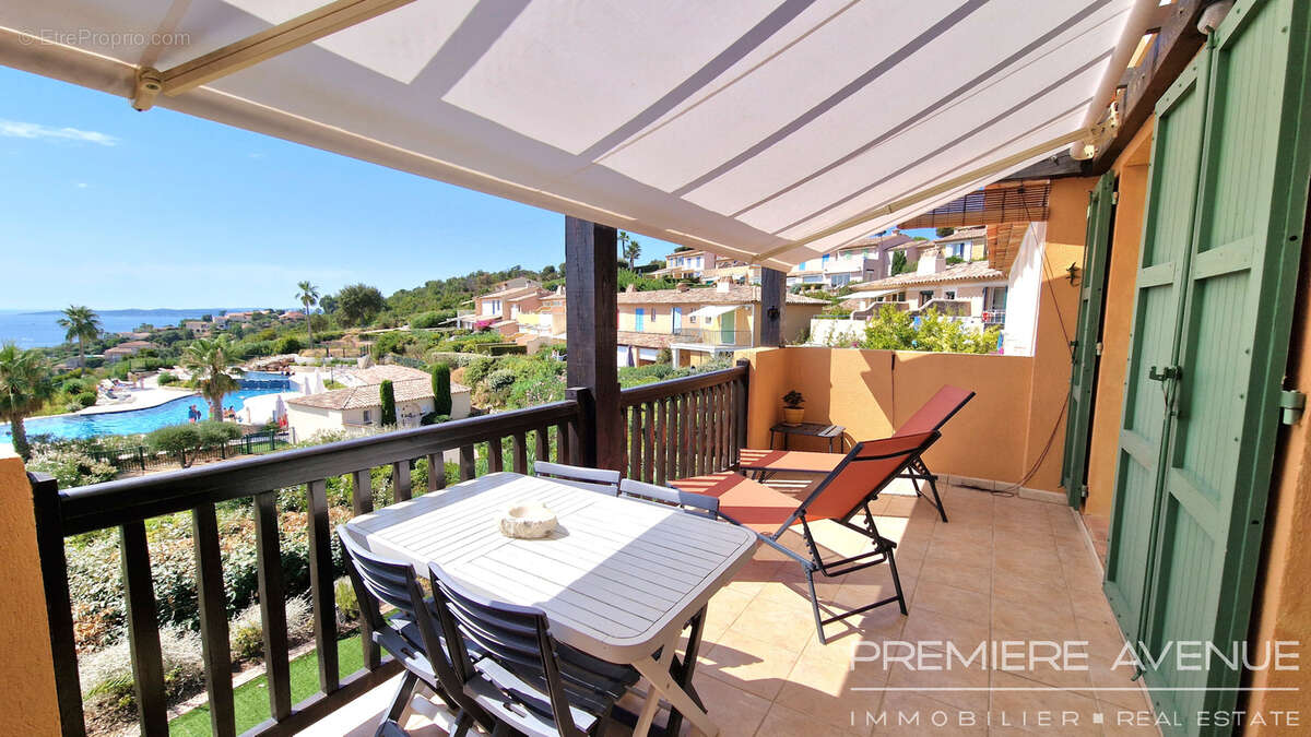 Les issambres - appartement 2/3 pieces vue mer piscine - photo 2