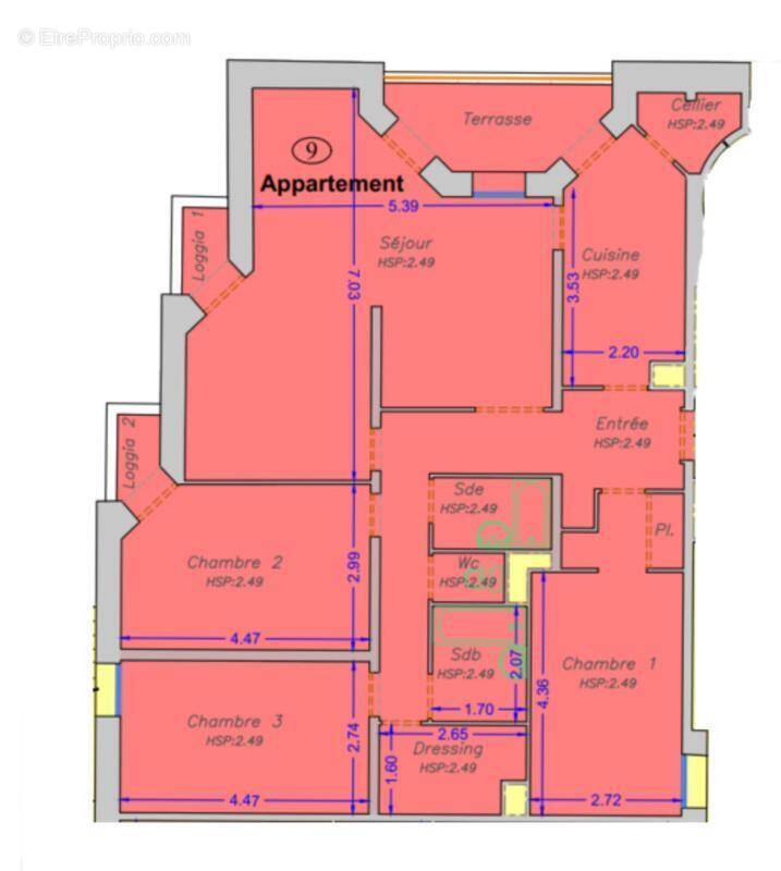Appartement à REIMS