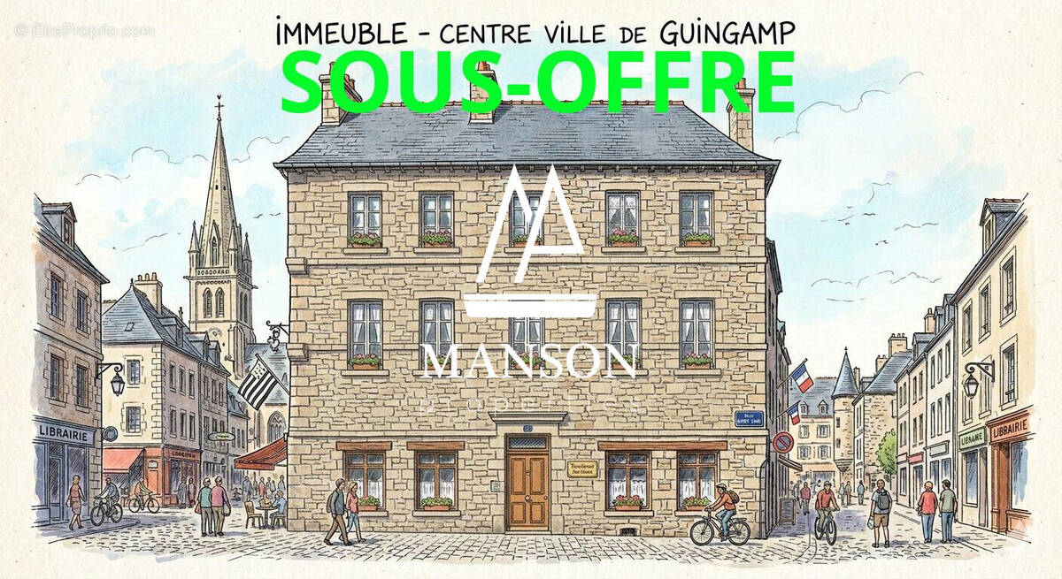 Appartement à GUINGAMP