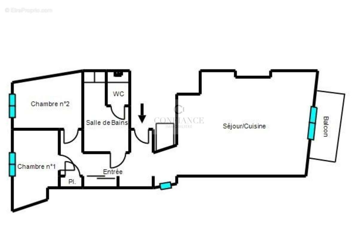Appartement à SAINT-ETIENNE-DE-TINEE