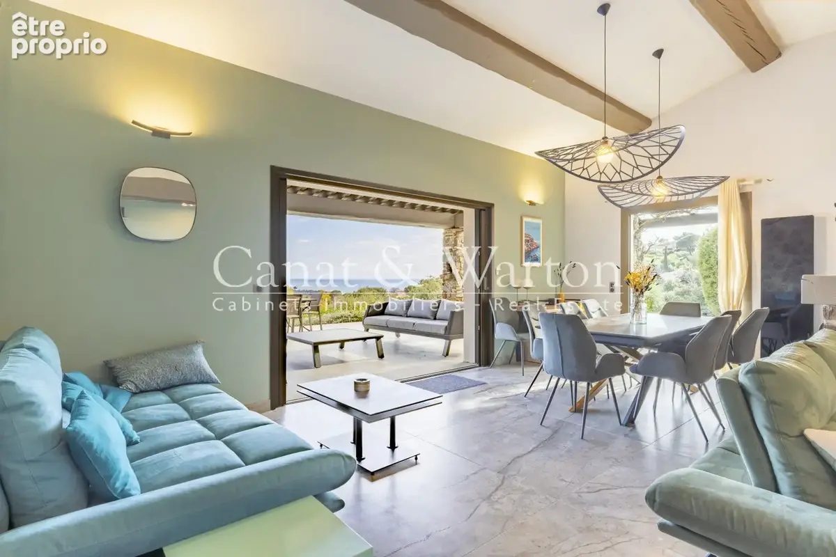 La croix valmer: villa rénovée avec piscine & vue mer - photo 7