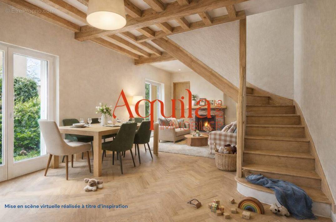 Aménagement Virtuel - Maison à VILLEURBANNE