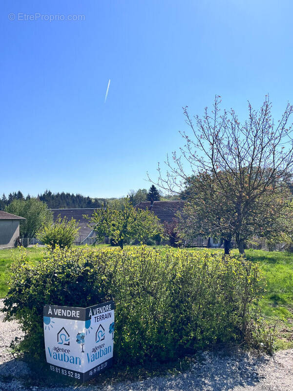 Terrain à SORANS-LES-BREUREY