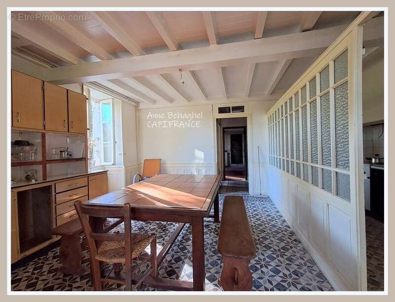 A vendre maison en pierre 162m2- 7 pièces SAINT MARTIN DE GOYNE (32) Dépendance- terrain 4000m2 - photo 4