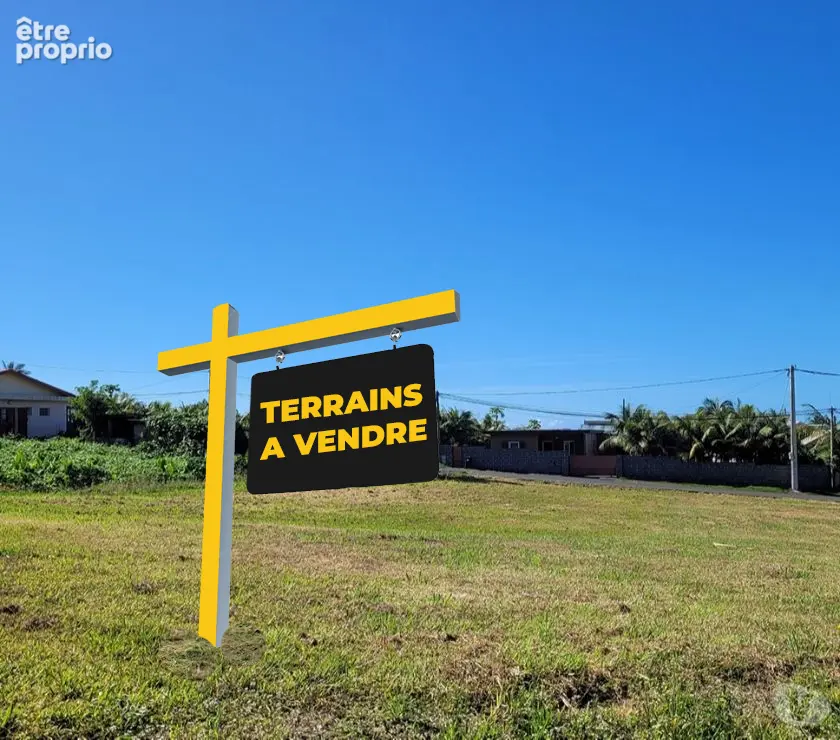 Terrain de 406 m² / Saint Pierre / Vue mer avec tout à l'égout - photo 3