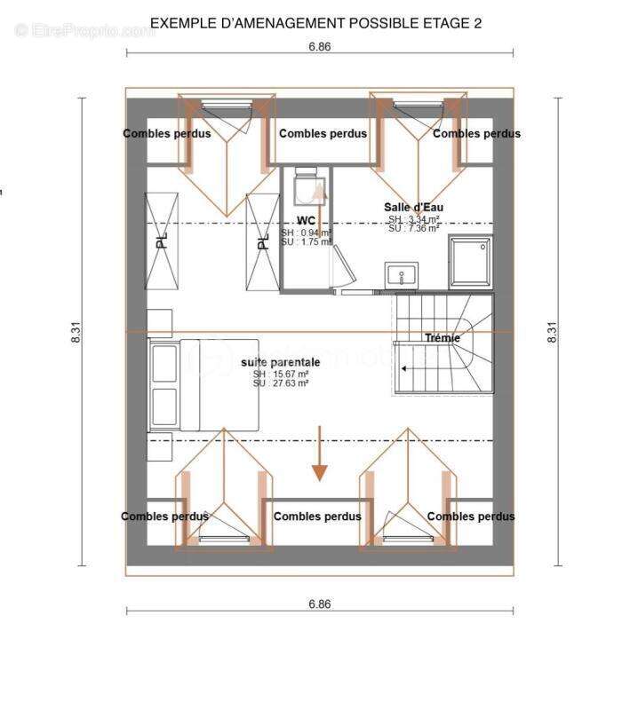 Terrain à MARLY-LE-ROI