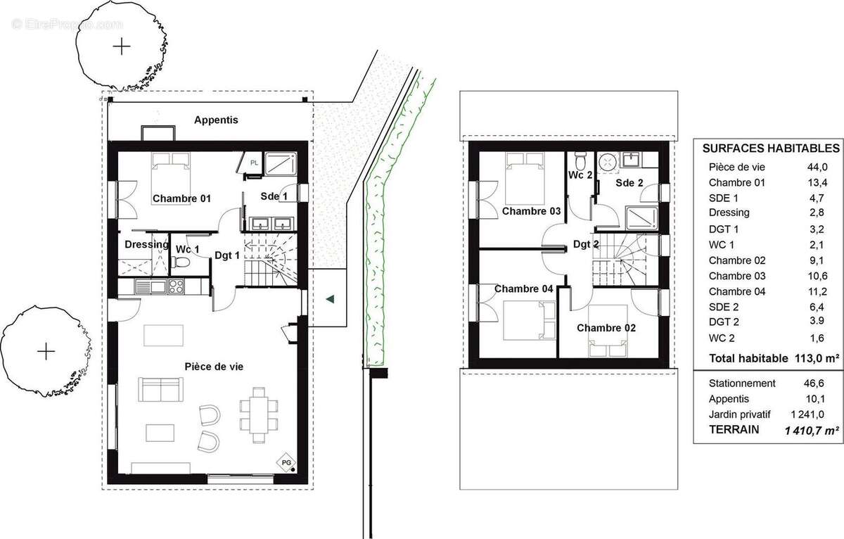 Maison 113 m² à Le Taillan-Medoc  - photo 3