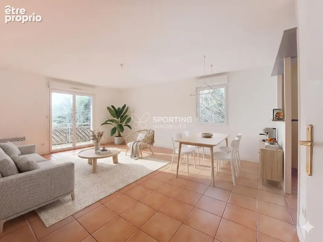 Appartement T3 lumineux avec balcon et parkings  Résidence récente à Escassefort - photo 2