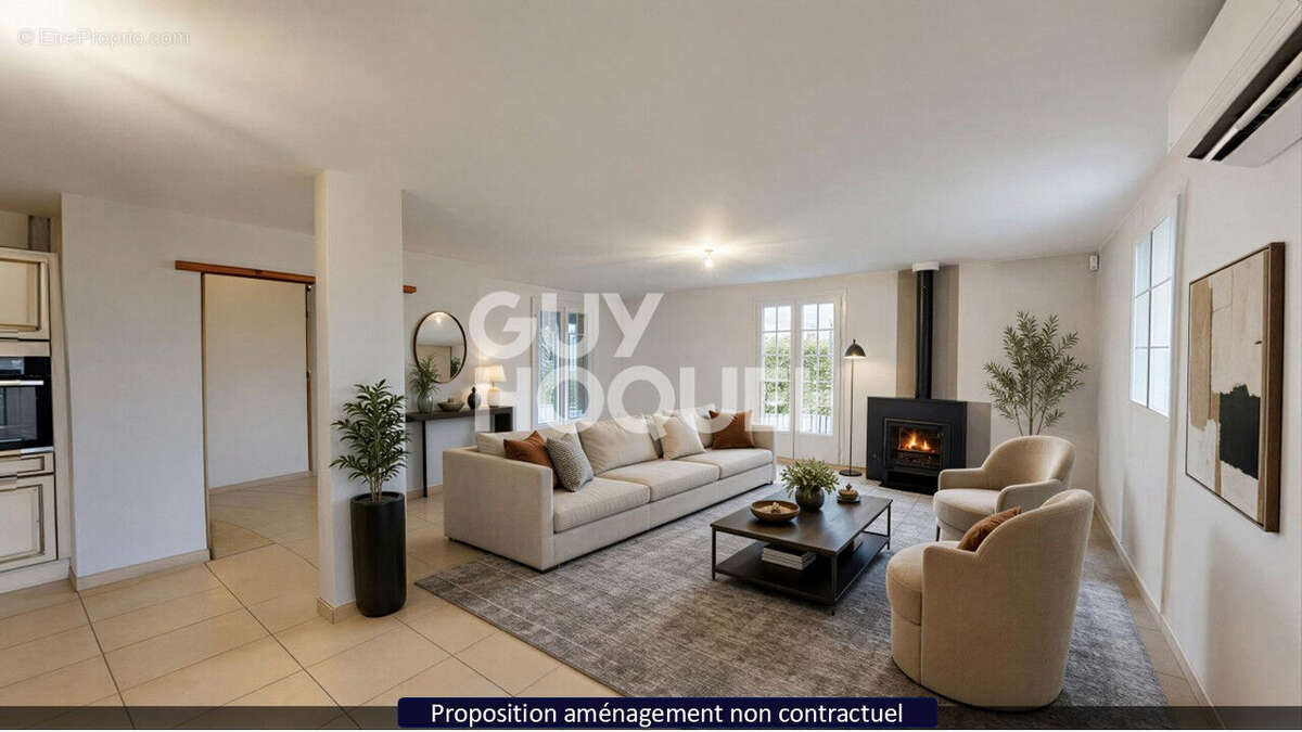 Maison 4 pièces à vendre au  Calme avec grand garage - photo 2