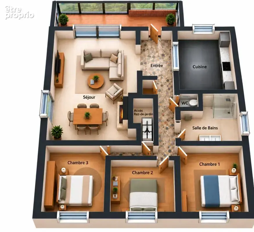 Maison 6 pièces 192 m² à vendre à Montigny-Les-Cormeilles (95370) - photo 3