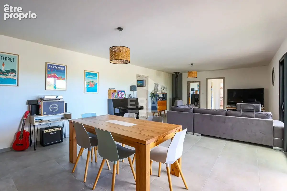 A bourgneuf ,maison contemporaine avec 4 chambres, piscine, jardin - photo 4