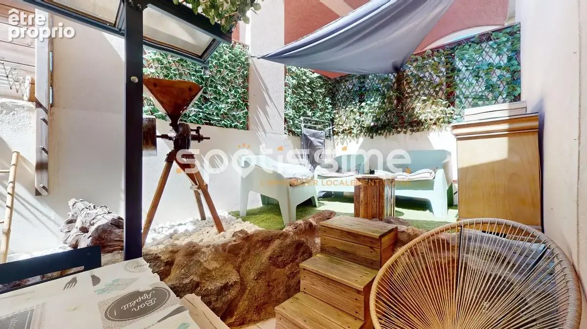 Cap d'Agde, Môle  T2 rénové avec terrasse intimiste et parking, proche plage du Môle - photo 11