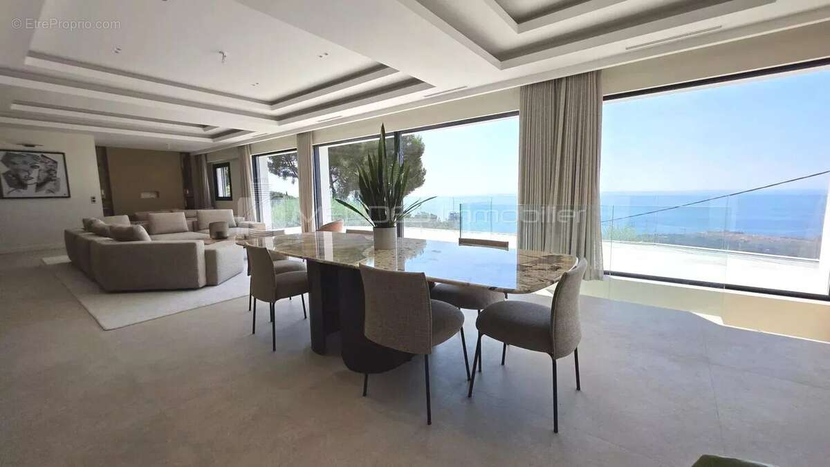 Superbe villa moderne vue mer a beausoleil - photo 3
