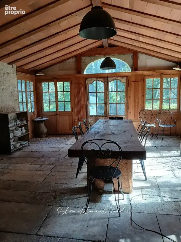 Propriete de caractere en pierre avec maison d'amis - photo 4