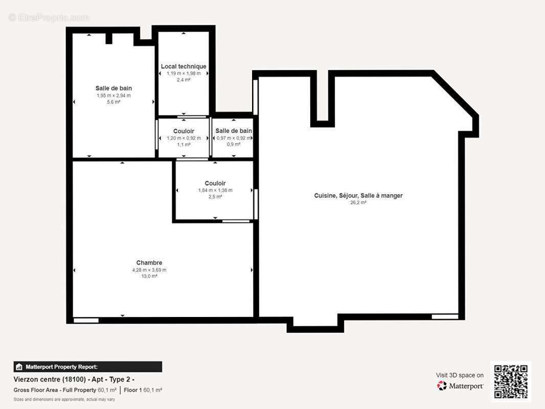 Appartement à VIERZON