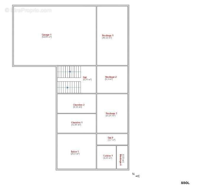 ? Maison familiale sur sous-sol - 4 chambres + studio - T - photo 18