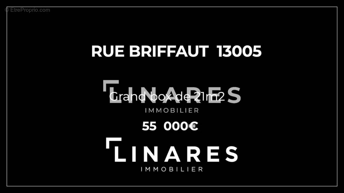 Parking à MARSEILLE-5E