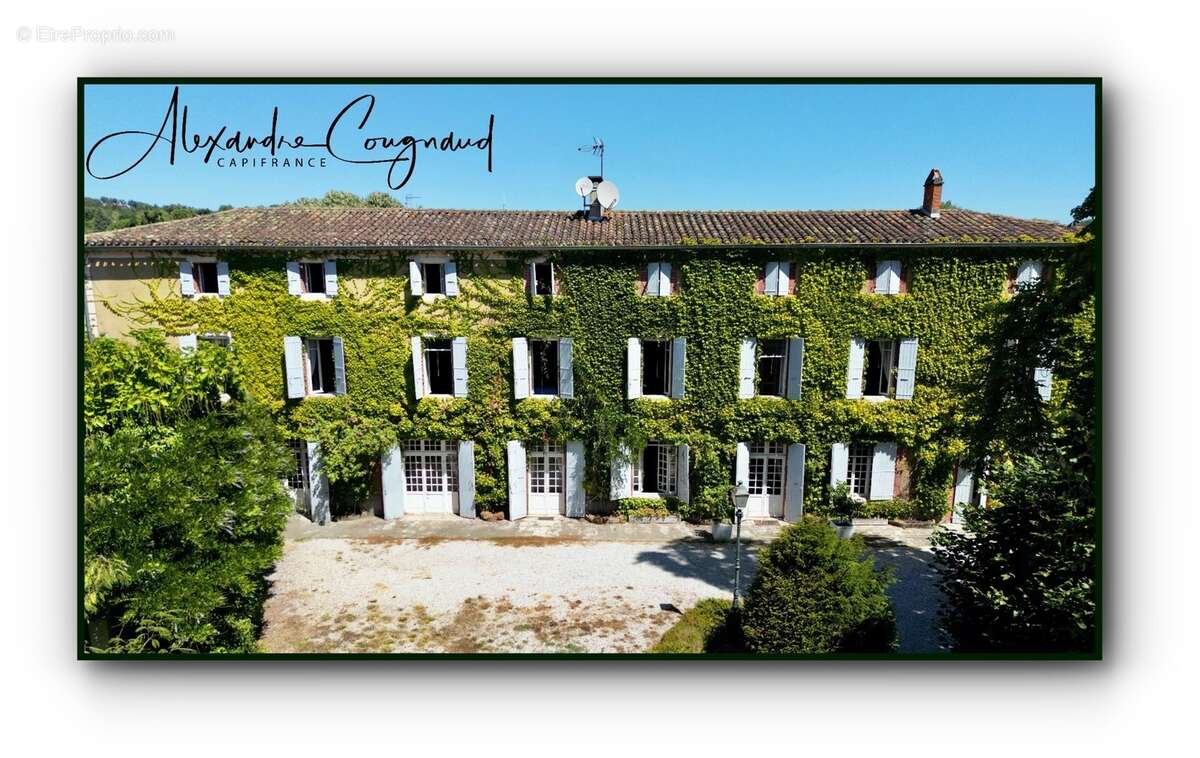 A vendre Roquecourbe (81) — Maison de maître XIXe, 500 m², 10 chambres, parc piscinable 2 271 m² — Aux portes du Sidobre - photo 2