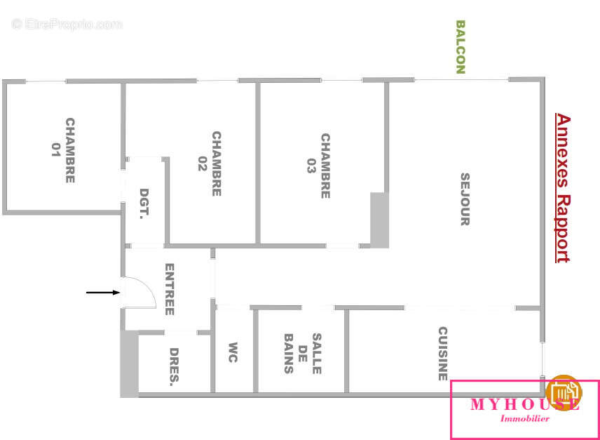 Appartement à BAGNEUX