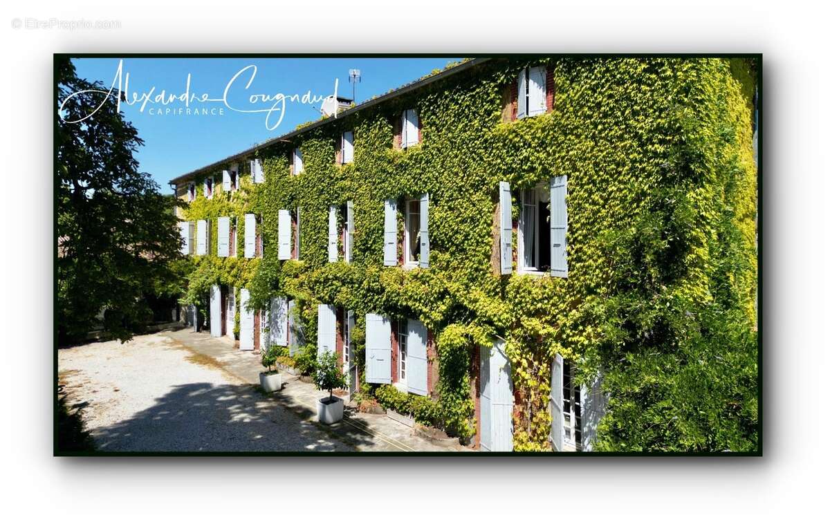 A vendre Roquecourbe (81) — Maison de maître XIXe, 500 m², 10 chambres, parc piscinable 2 271 m² — Aux portes du Sidobre - photo 1