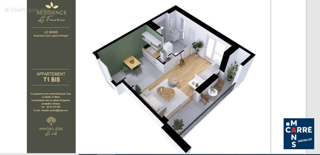 Appartement à LE MANS