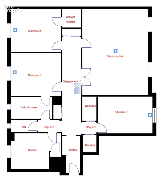 Courbevoie - République - 5 pièces 119.54m2 - Cave - Appartement familial ! - photo 12