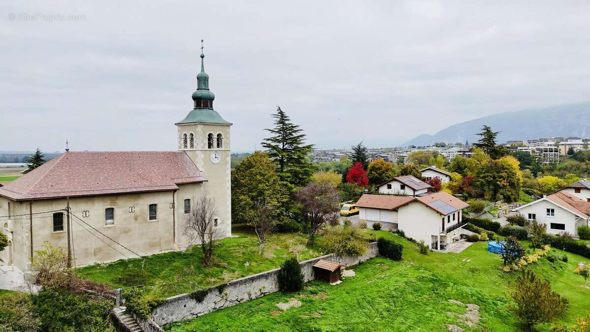 vue drone (13) - Terrain à SAINT-JULIEN-EN-GENEVOIS