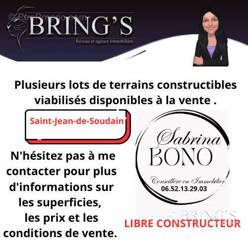 Terrain à SAINT-JEAN-DE-SOUDAIN
