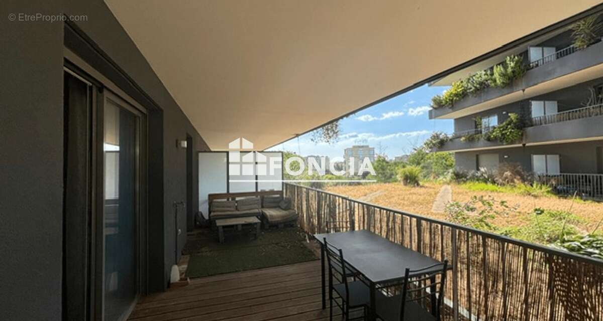 Montpellier Lironde- Berges du Lez Bel F2 Grande Terrasse et Parking - photo 3
