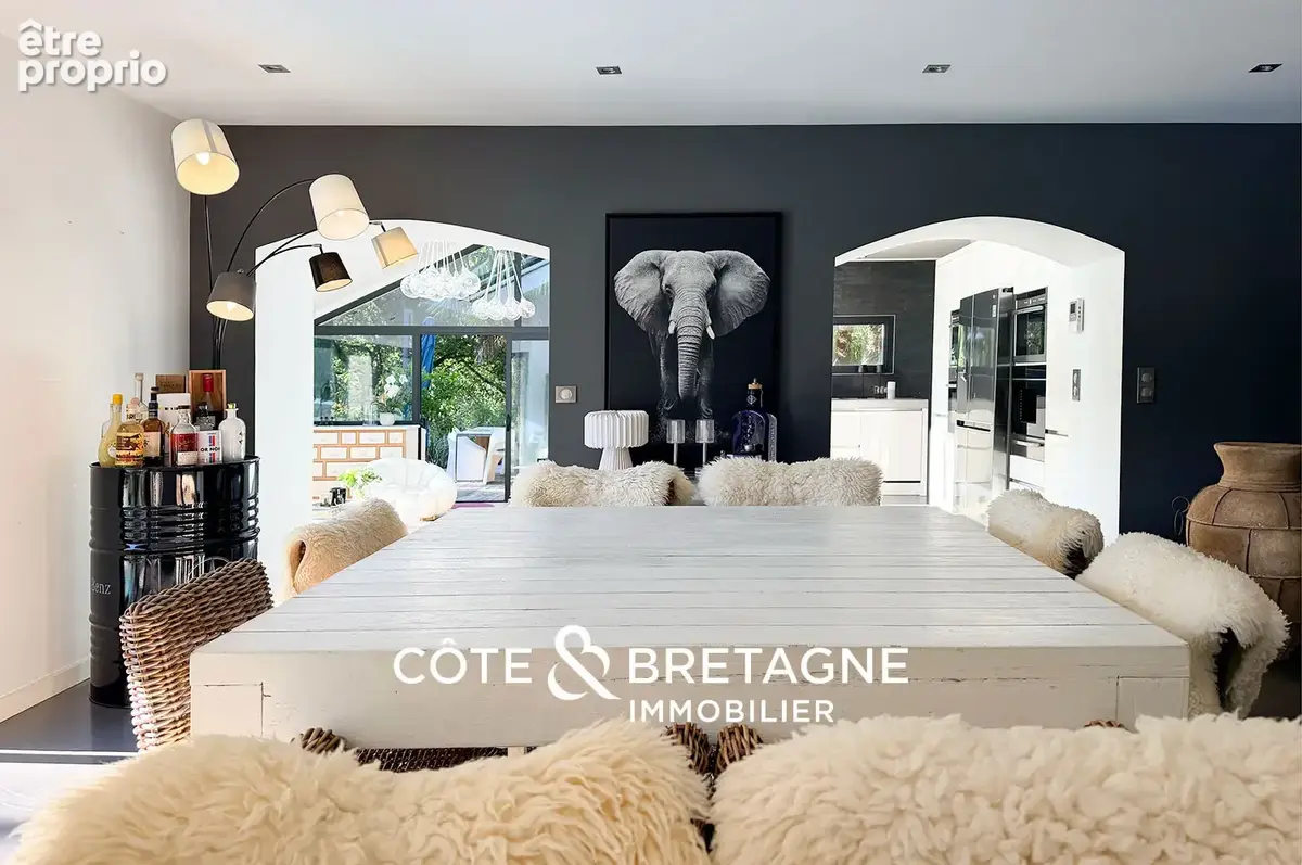 Propriete de prestige avec piscine proche saint-brieuc dans un ecrin de verdure  ref 2026177 - photo 15