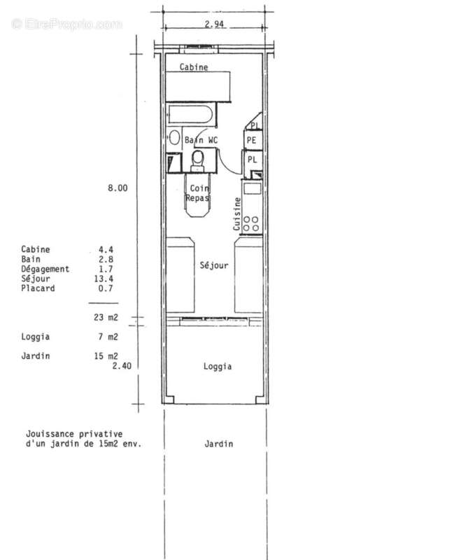 Appartement à GRIMAUD